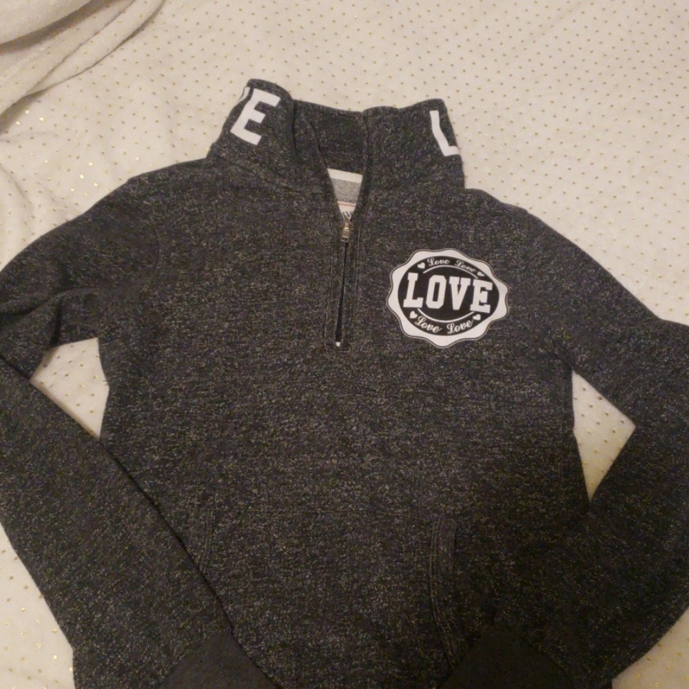 Grey love jacket